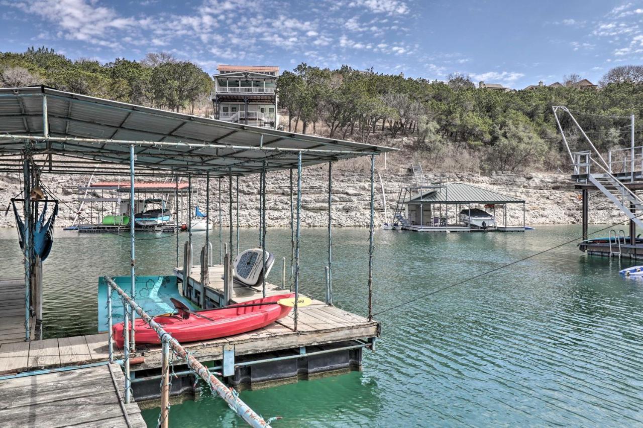 Hatter Cove Lake House With Game Room And Deck! Lago Vista Exterior photo